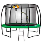 Kahuna 16ft Outdoor Trampoline with Safety Enclosure