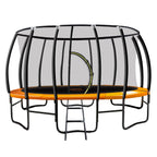 Kahuna 16ft Round Trampoline with Safety Enclosure