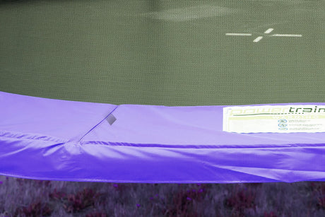 Kahuna 16ft Purple Trampoline with Ladder and Safety Net