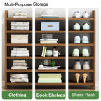 Elegant Multi-Tier Bamboo Shoe Rack