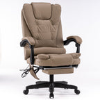 Ergonomic 8-Point Massage Chair with Footrest