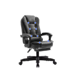 Ergonomic 8-Point Massage Chair with Footrest