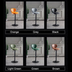 Sleek Adjustable PU Leather Swivel Bar Stools