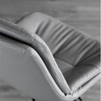 Modern PU Leather Swivel Bar Stools