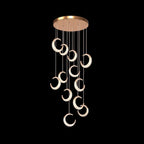BAMDECOR Moon Stair Dimmable Chandelier