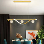 Luxury Hand Blown Glass LED Pendant Light