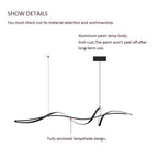 BAMDECOR A036 Adjustable Modern LED Pendant Light