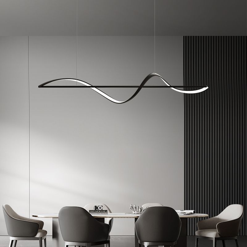 BAMDECOR A36 Dimmable LED Linear Chandelier