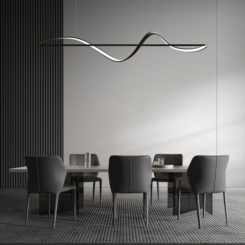 BAMDECOR A36 Dimmable LED Linear Chandelier