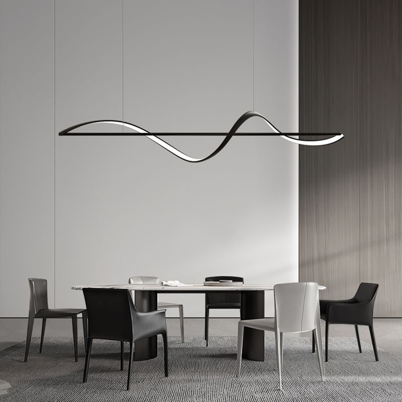 BAMDECOR A36 Dimmable LED Linear Chandelier