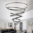 BAMDECOR A18815 Modern 7-Ring Pendant Chandelier
