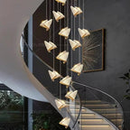 BAMDECOR LED Modern Butterfly Chandelier Light