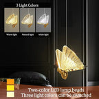 BAMDECOR LED Modern Butterfly Chandelier Light