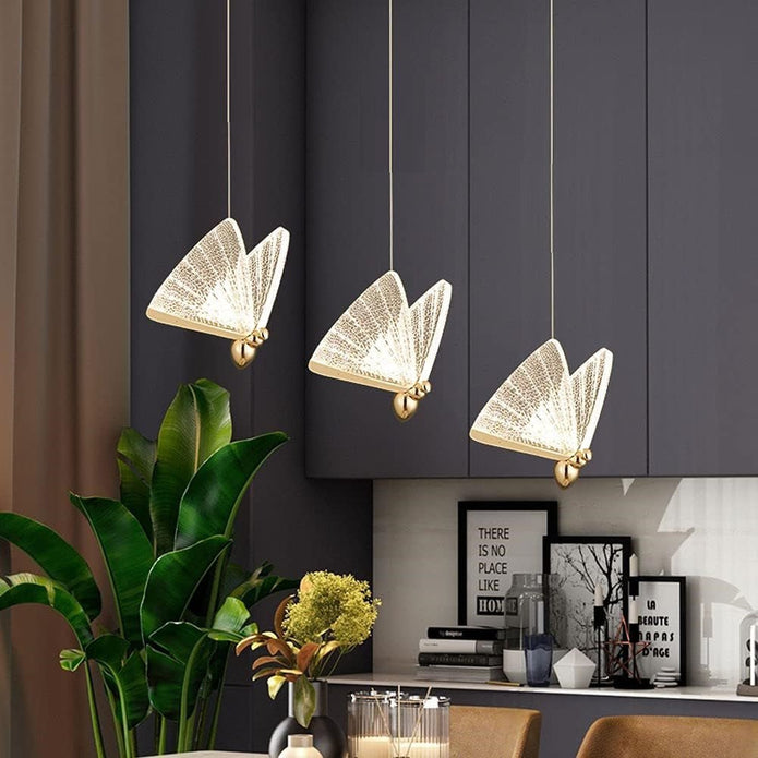BAMDECOR LED Butterfly Chandelier for Modern Decor