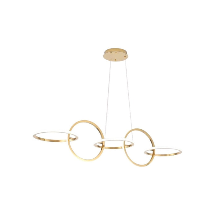 BAMDECOR A180 Nordic Golden Circles Pendant Light