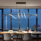 BAMDECOR A202 Dimmable LED Linear Pendant Light