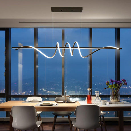 BAMDECOR A202 Dimmable LED Linear Pendant Light