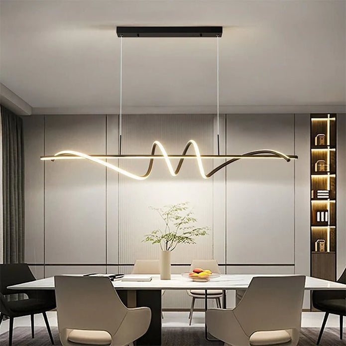 BAMDECOR A202 Dimmable LED Linear Pendant Light
