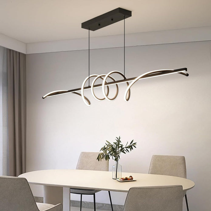 BAMDECOR A202 Dimmable LED Linear Pendant Light