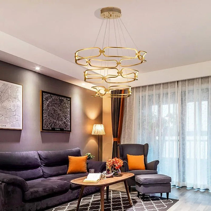 BAMDECOR A209 Colette Modern LED Chandelier