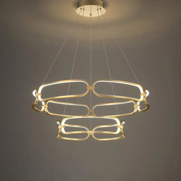 BAMDECOR A209 Colette Modern LED Chandelier