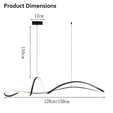 BAMDECOR A210 Modern Dimmable LED Pendant Light