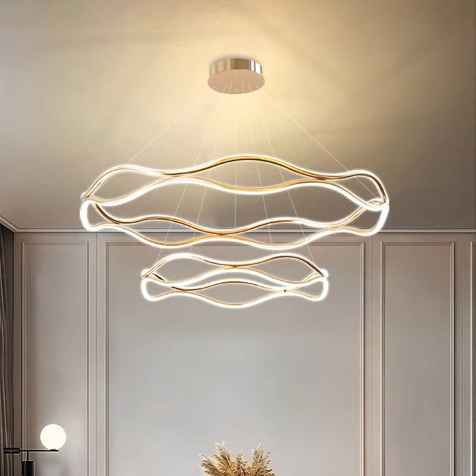 BAMDECOR A212/2 Modern Aluminum Pendant Light