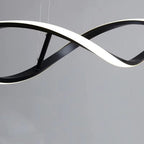 BAMDECOR Adjustable Modern Black Pendant Light