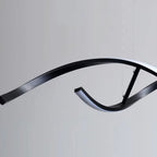 BAMDECOR Adjustable Modern Black Pendant Light