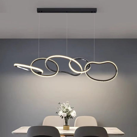 BAMDECOR Nordic Minimalist Adjustable LED Chandelier