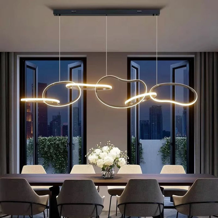 BAMDECOR Nordic Minimalist Adjustable LED Pendant Light