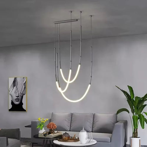 BAMDECOR Minimalistic Retro LED Pendant Light