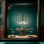 BAMDECOR Minimalistic Retro LED Pendant Light