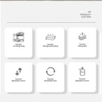 Sleek Black Leather Swivel Bar Stool