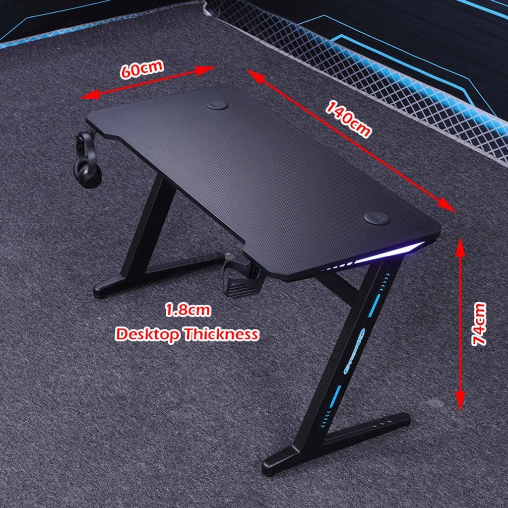 140cm RGB Gaming Desk - Ultimate Gamer Experience