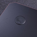 K-Shaped Gaming Desk with RGB Lighting