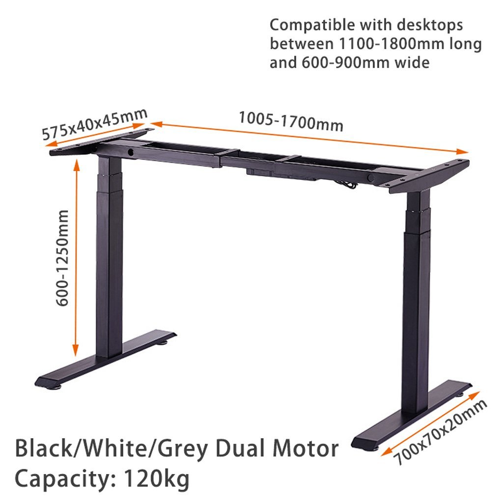 Amazingooh Height Adjustable Standing Desk 140cm