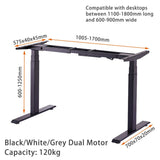 Amazingooh Height Adjustable Standing Desk 140cm