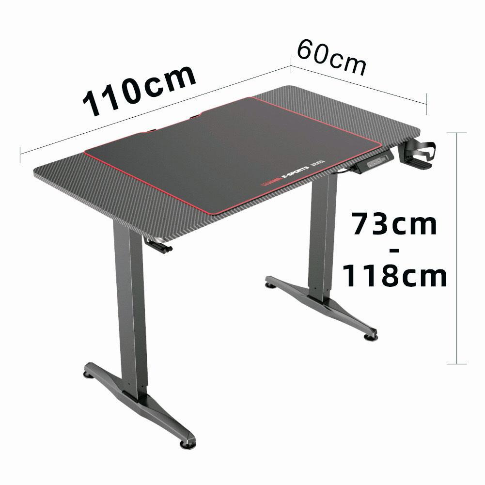 Ergonomic Electric Height Adjustable Gaming Desk