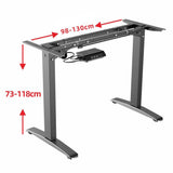 Ergonomic Electric Height Adjustable Gaming Desk