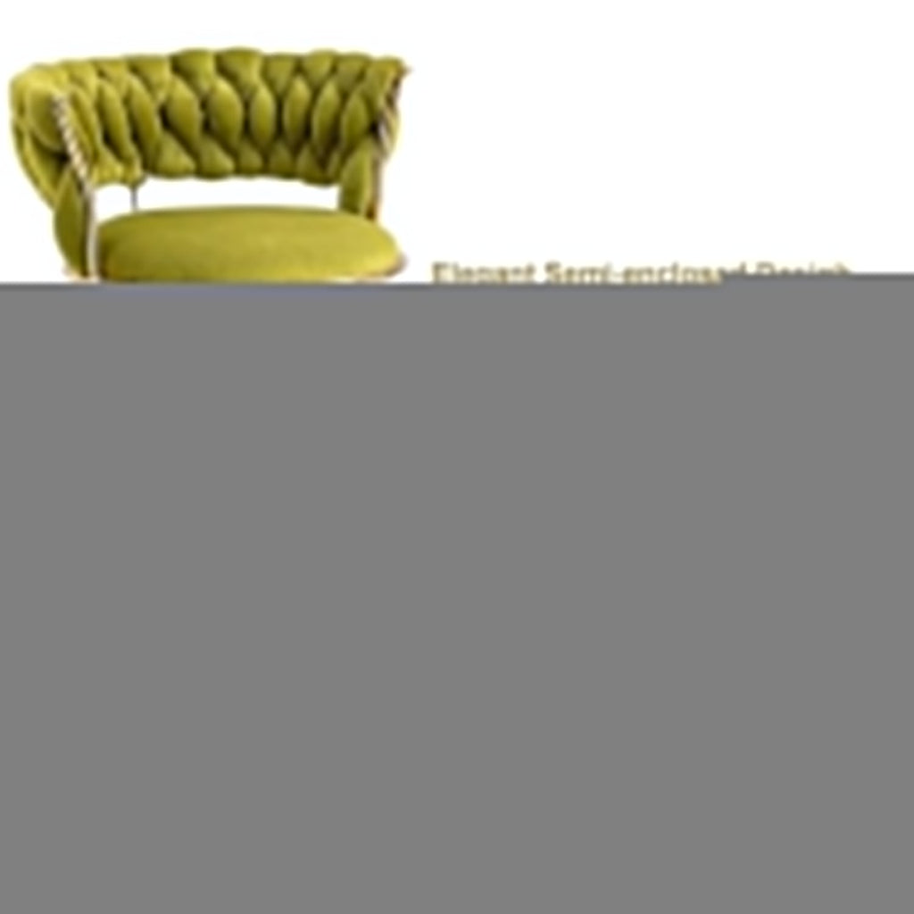 SERENITÀ Adjustable Velvet Swivel Bar Stool