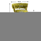 SERENITÀ Adjustable Velvet Swivel Bar Stool