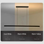 Modern Minimalist Adjustable Trapezoid Pendant Light