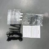 Festive Inflatable Santa and Penguin Scene