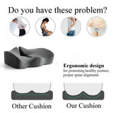 Premium Memory Foam Coccyx Seat Cushion