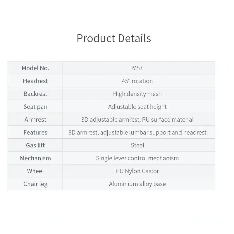 Sihoo M57 Ergonomic High Back Office Chair