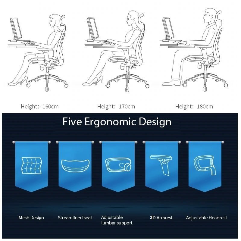 Sihoo M57 Ergonomic High Back Office Chair