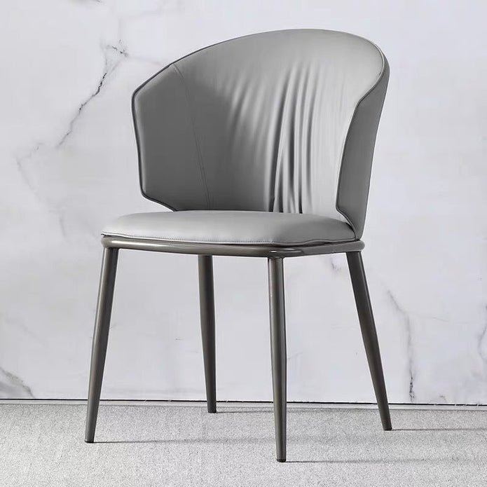 Modern Armless Upholstered Side Chair Set of 2