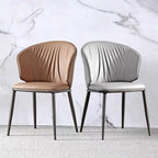 Modern Armless Upholstered Side Chair Set of 2