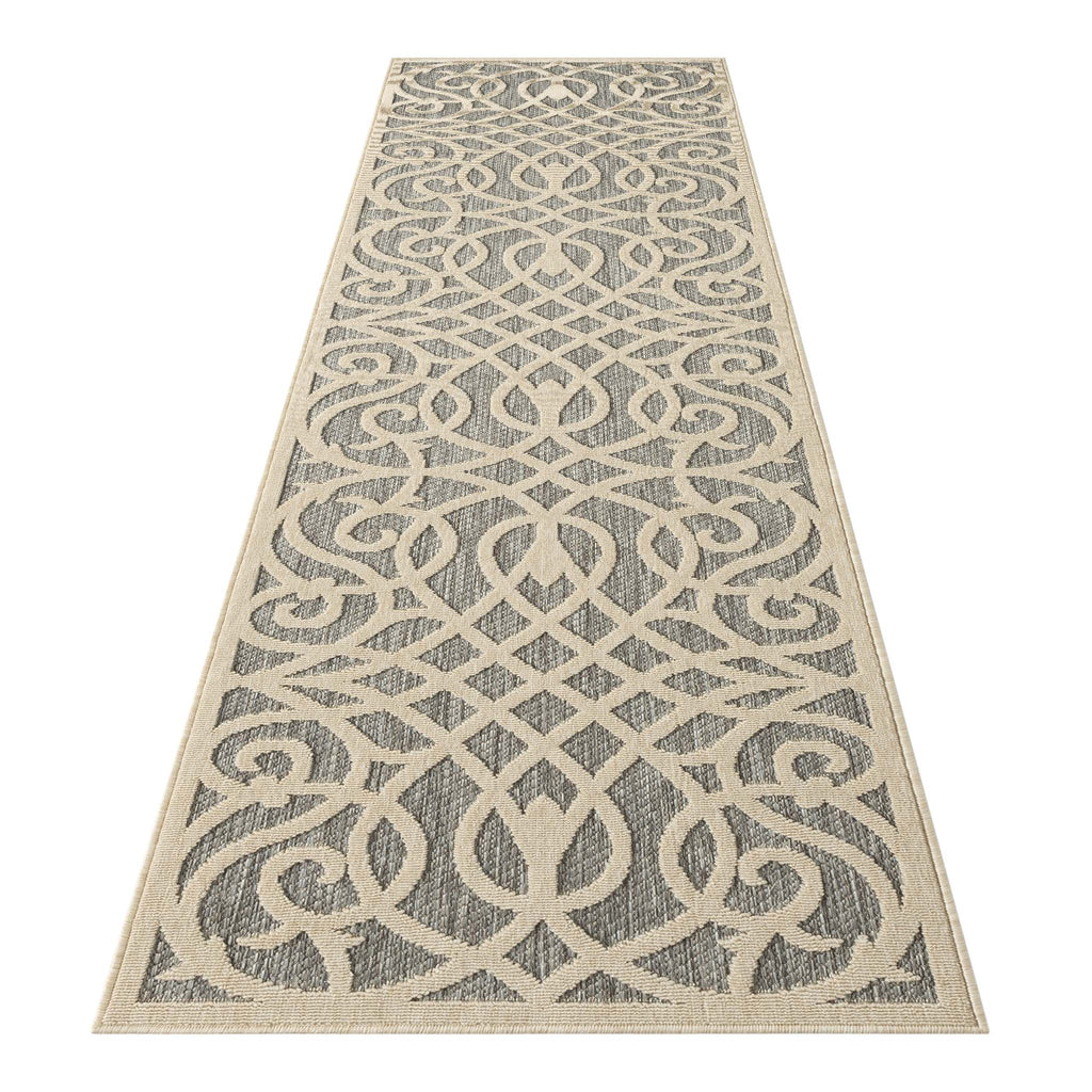 Alpha Outdoor Rug - Elegant Grey 160x230 cm